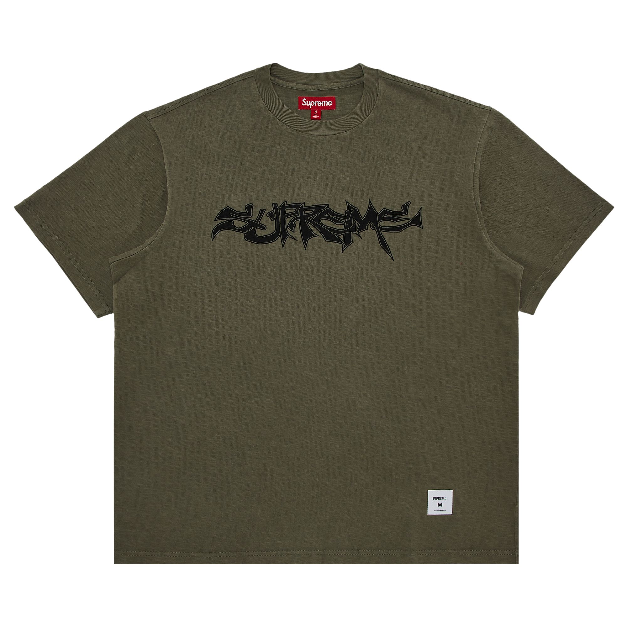 Pre-owned Supreme Mental Short-sleeve Top 'dusty Olive' | Green | Men's Size M