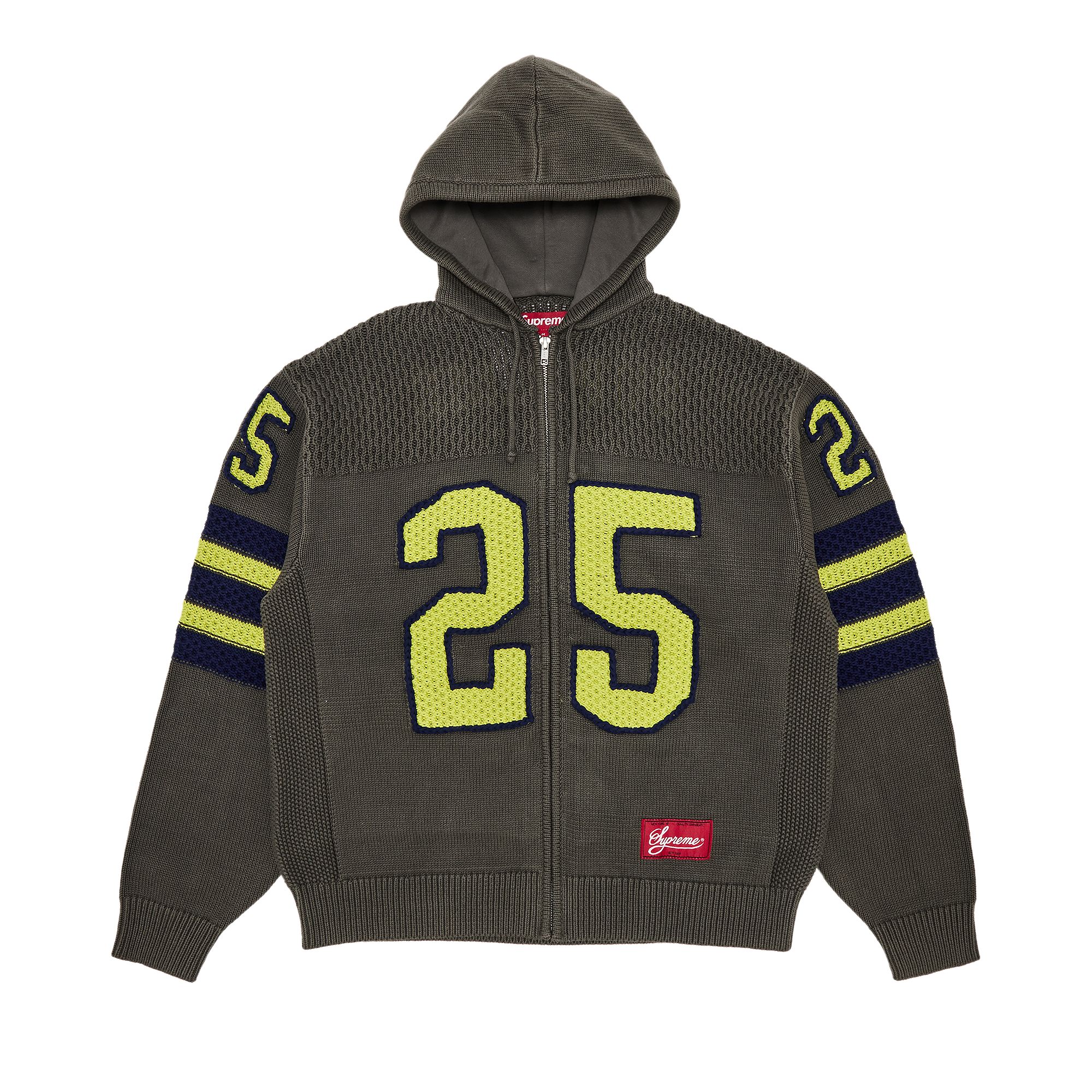 Pre-owned Supreme Sport Zip Up Hooded Sweater 'grey' | Men's Size M