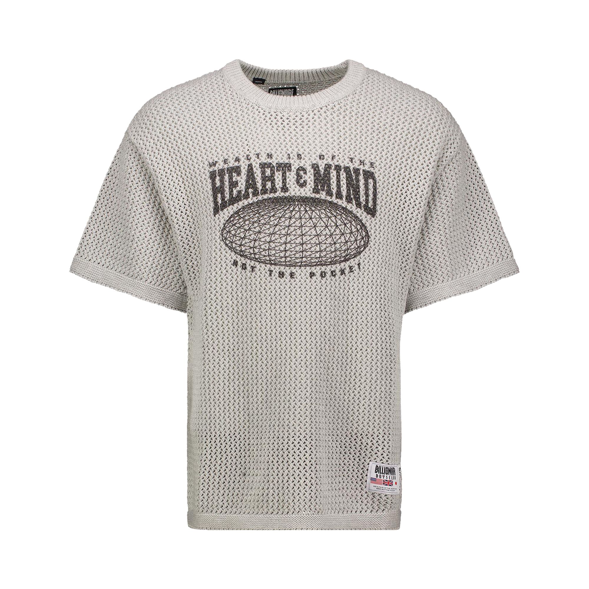 Pre-owned Billionaire Boys Club Mercer Jersey T-shirt 'heather Grey' | Men's Size Xxl In Gray