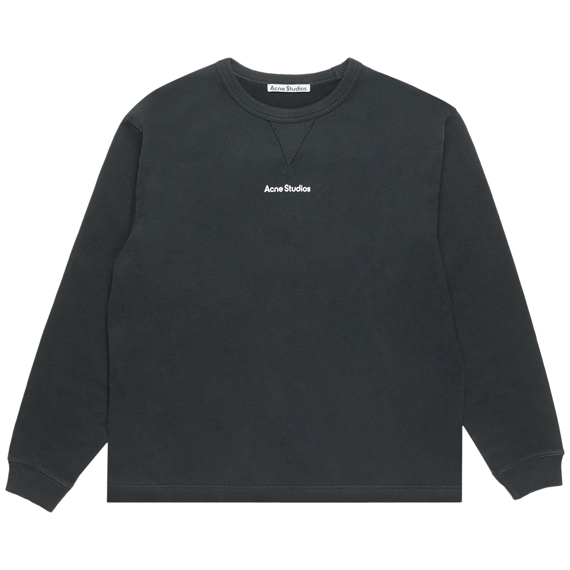 Pre-owned Acne Studios Logo Stamp Sweater 'black' | Men's Size M