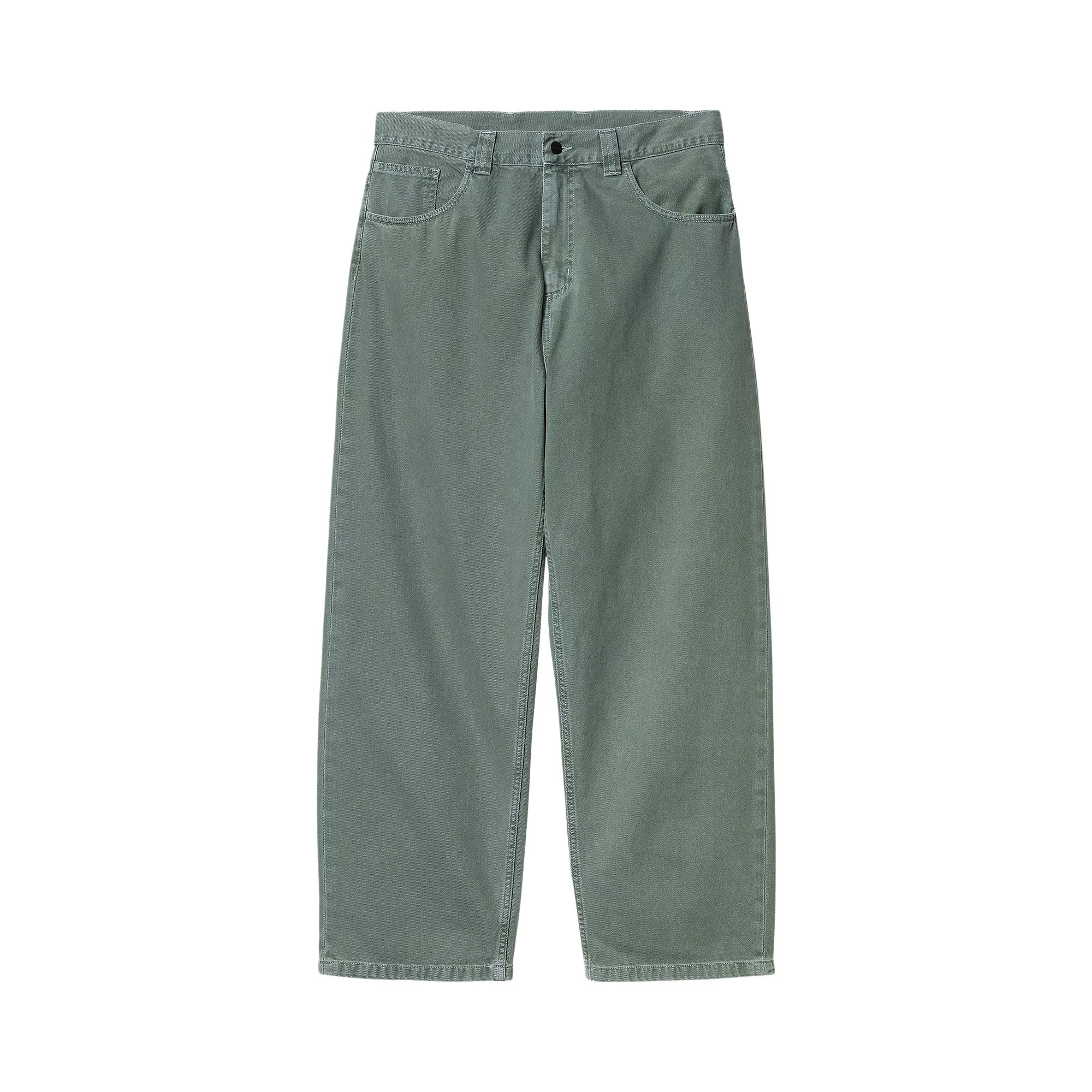 Pre-owned Carhartt Wip Brandon Pant 'silver Pine' | Grey | Men's Size Xl