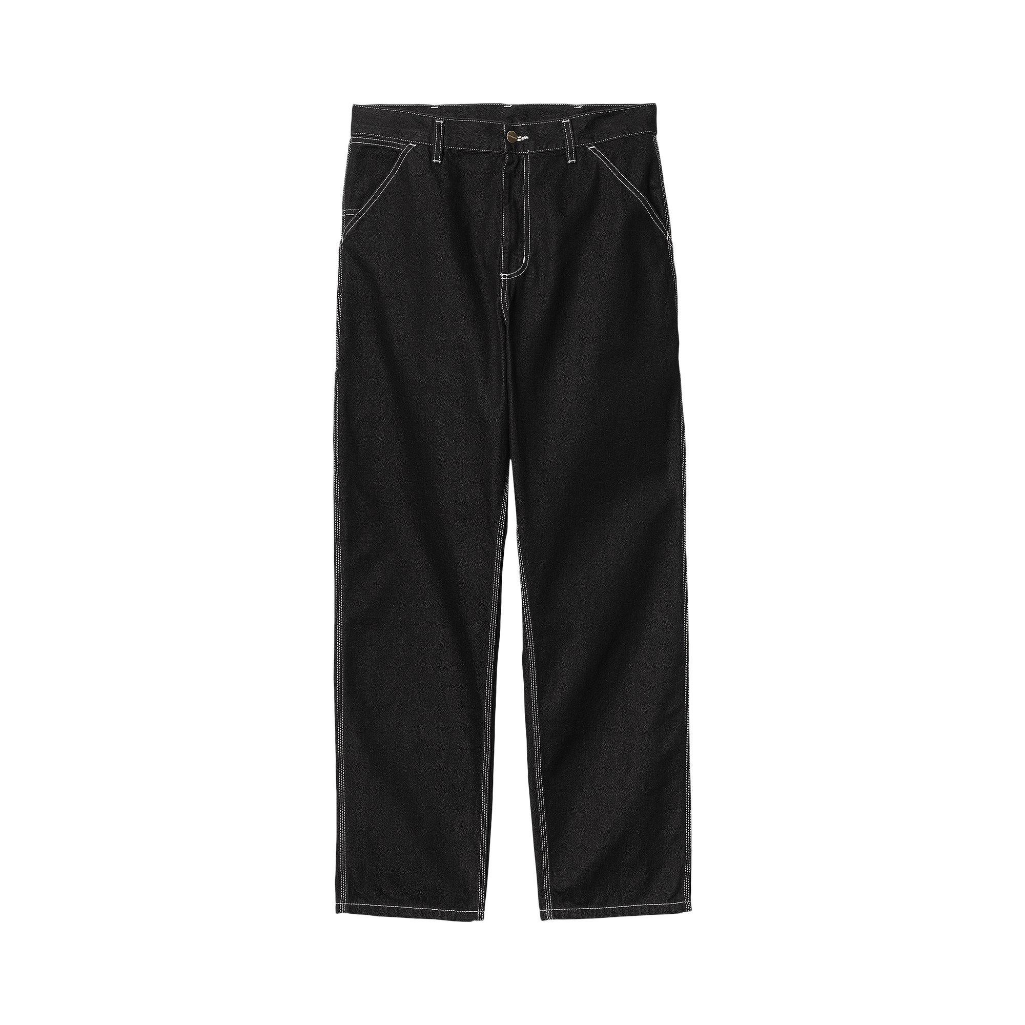 Pre-owned Carhartt Wip Single Knee Pant 'black' | Men's Size 32