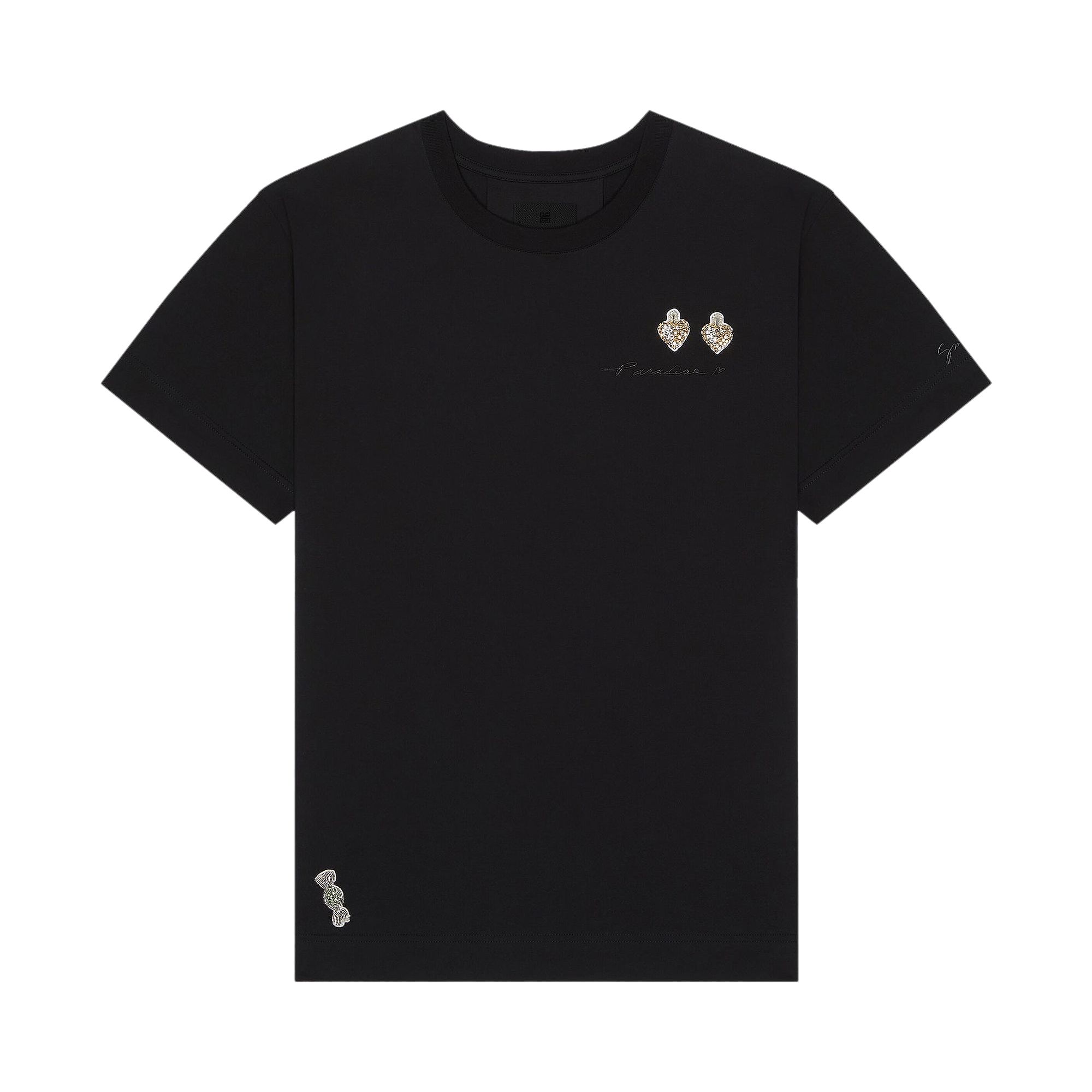 Pre-owned Givenchy Regular Fit T-shirt 'black' | Men's Size Xl