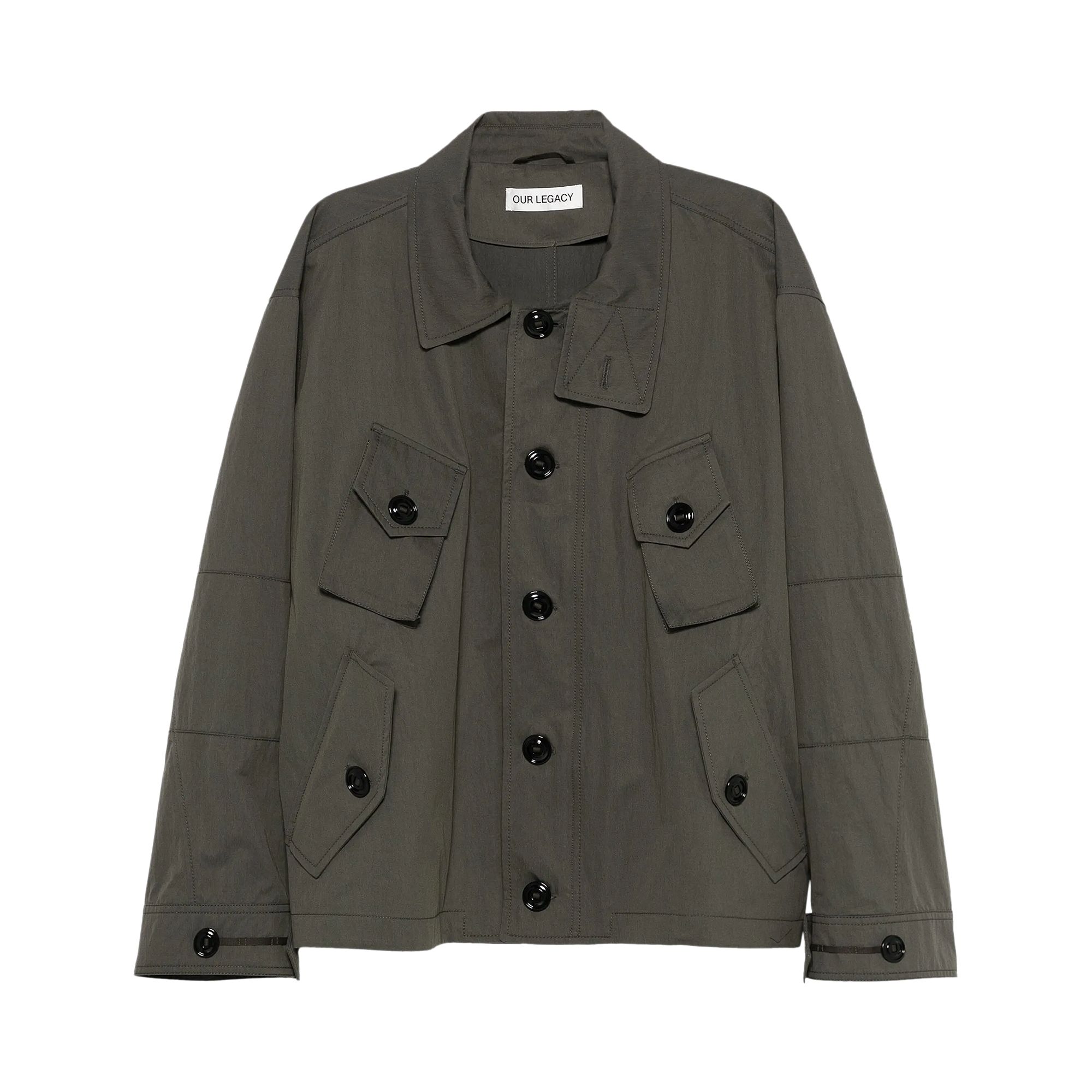 Pre-owned Our Legacy Service Jacket 'old Steel' | Grey | Men's Size 46