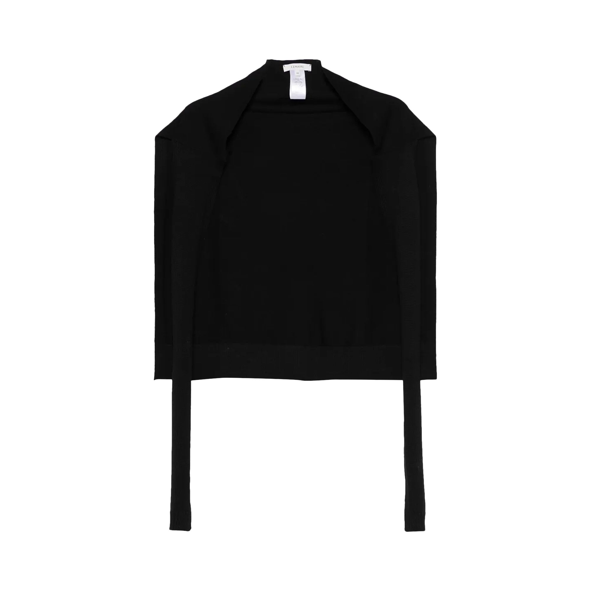 Pre-owned Lemaire Trompe L'oeil Scarf 'black' | Women's Size Onesize
