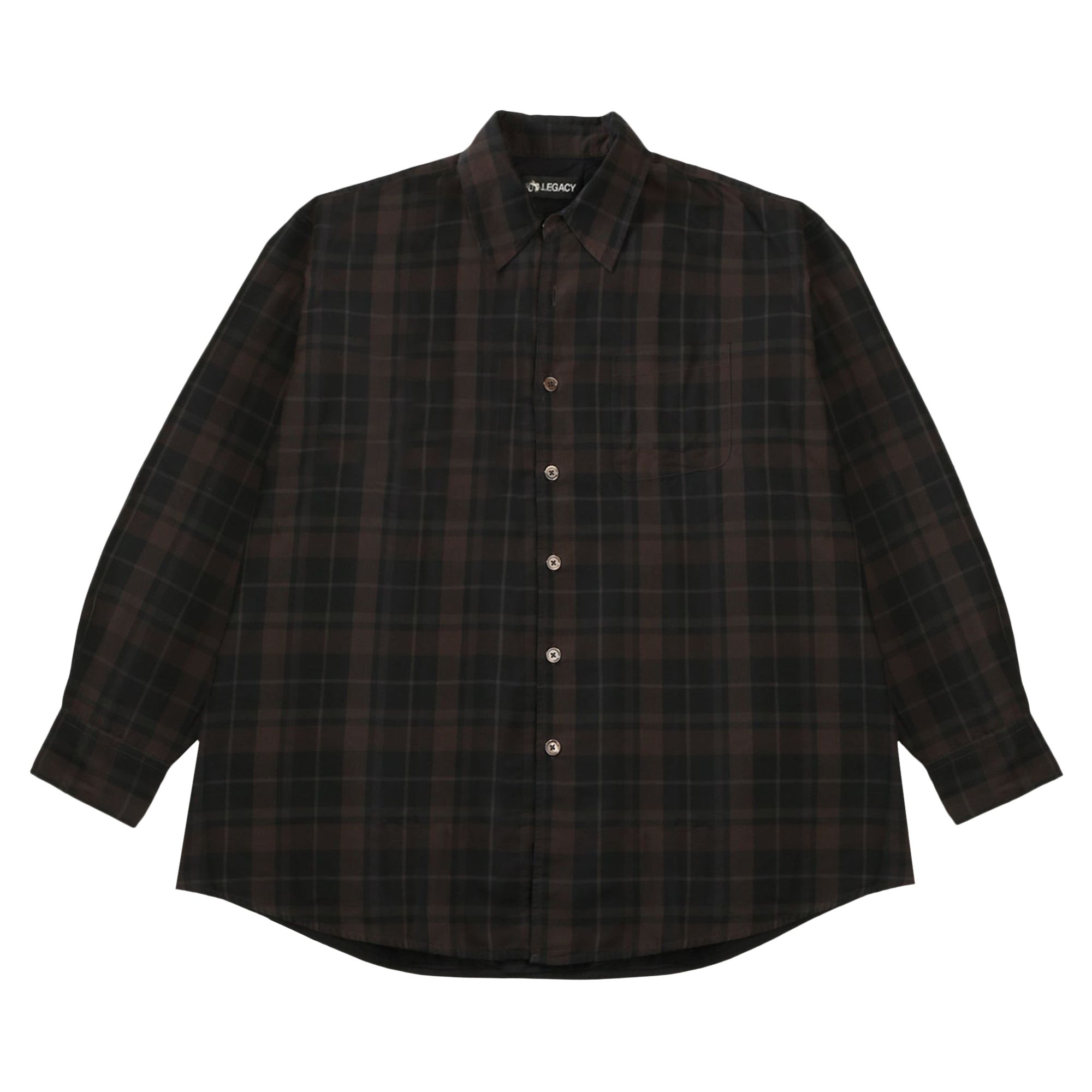 Pre-owned Our Legacy Borrowed Shirt 'black Sheer' | Men's Size 48