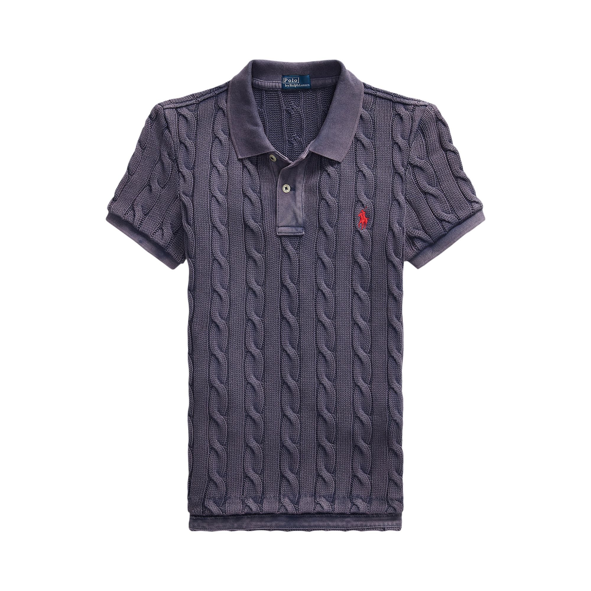 Pre-owned Polo Ralph Lauren Short-sleeve Polo Shirt 'newport Navy' | Blue | Women's Size S