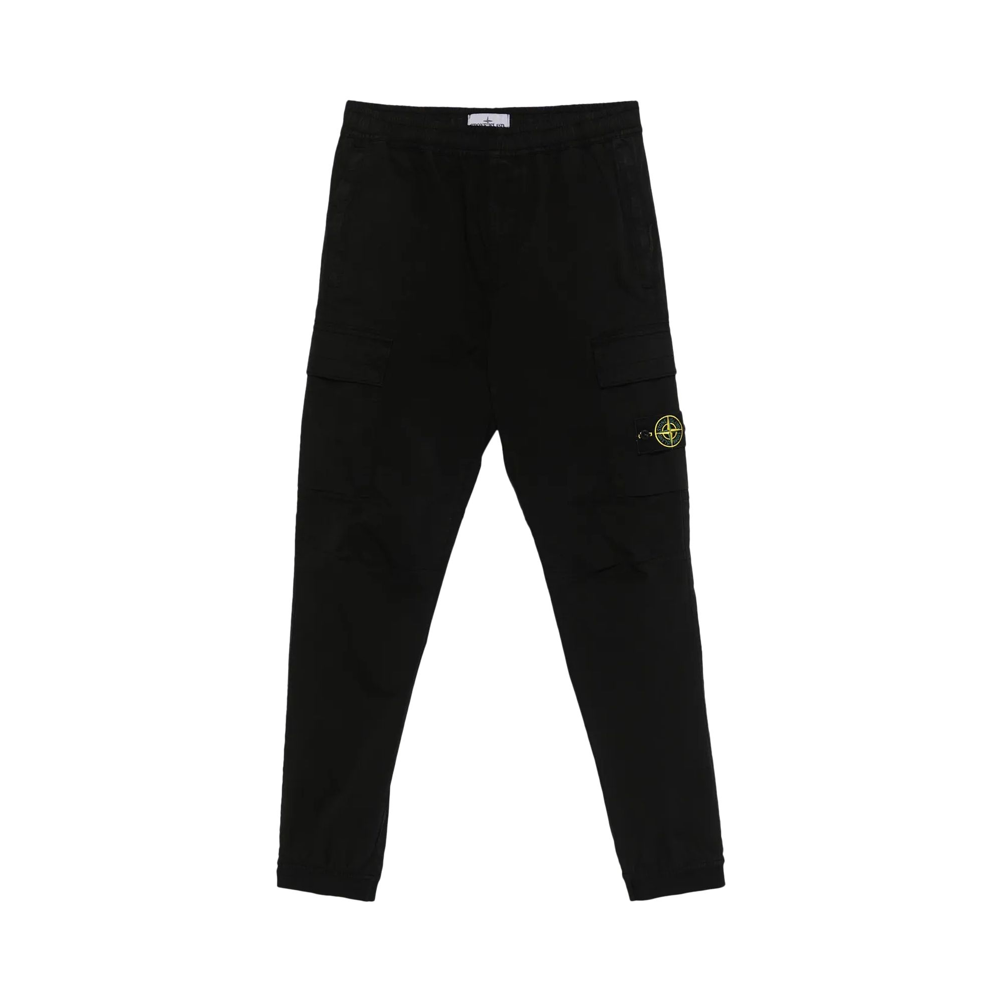 Pre-owned Stone Island Regular Tapered Cargo Trousers 'black' | Men's Size 34