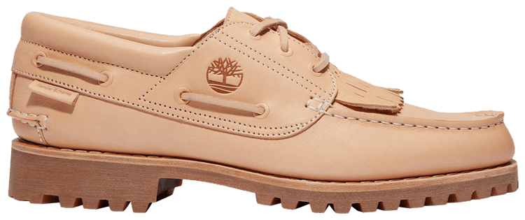 Hender Scheme x 3 Eye Classic Lug Boat Veg Tan