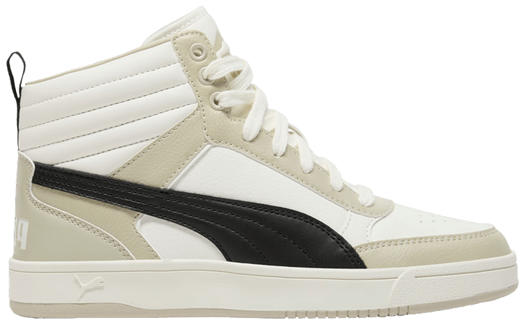 Puma Dribble Mid Warm White Black Desert Dust