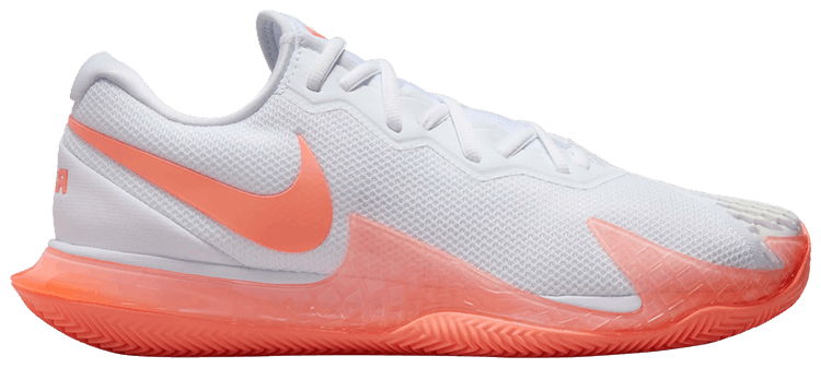 NikeCourt Air Zoom Vapor Cage 4 Rafa Clay White Bright Mango