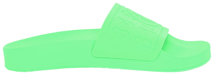 MM6 Maison Margiela Wmns Logo Slide Green