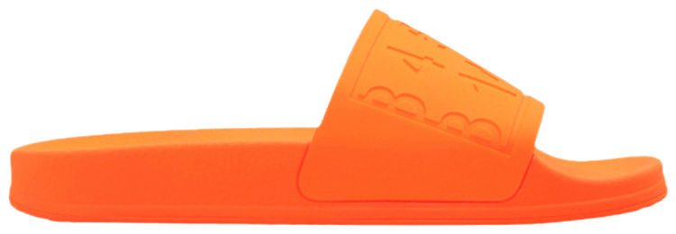 MM6 Maison Margiela Wmns Logo Slide Orange