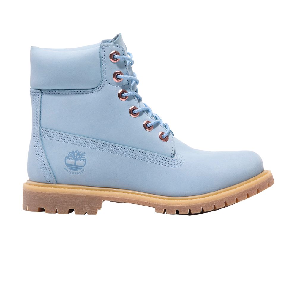 Timberland Wmns 6 Inch Premium Boot 'Light Blue' | Women's Size 5.5 - TB0A2HR8-EKM