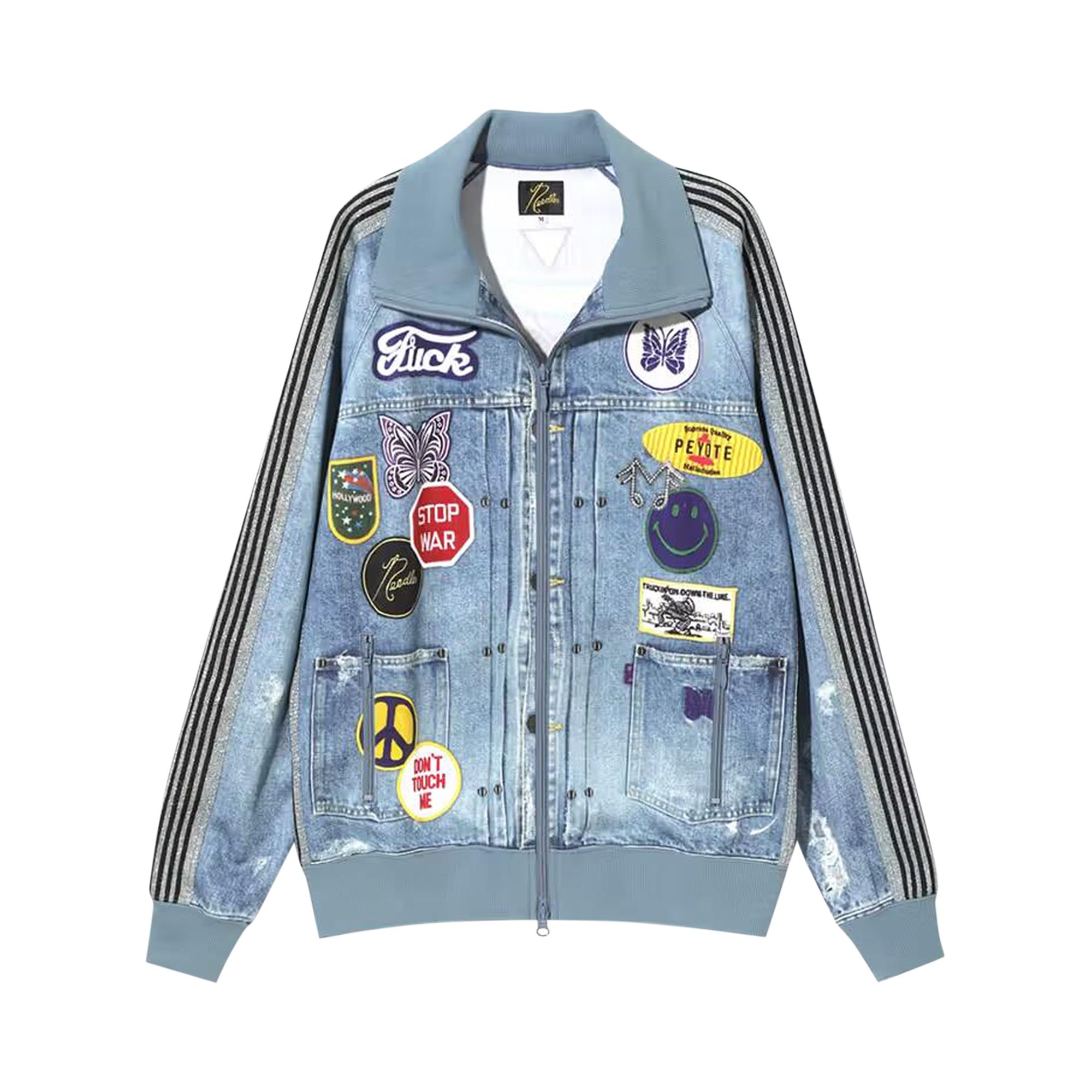 Pre-owned Needles X Midnight Studios Track Jacket 'blue' | Men's Size L