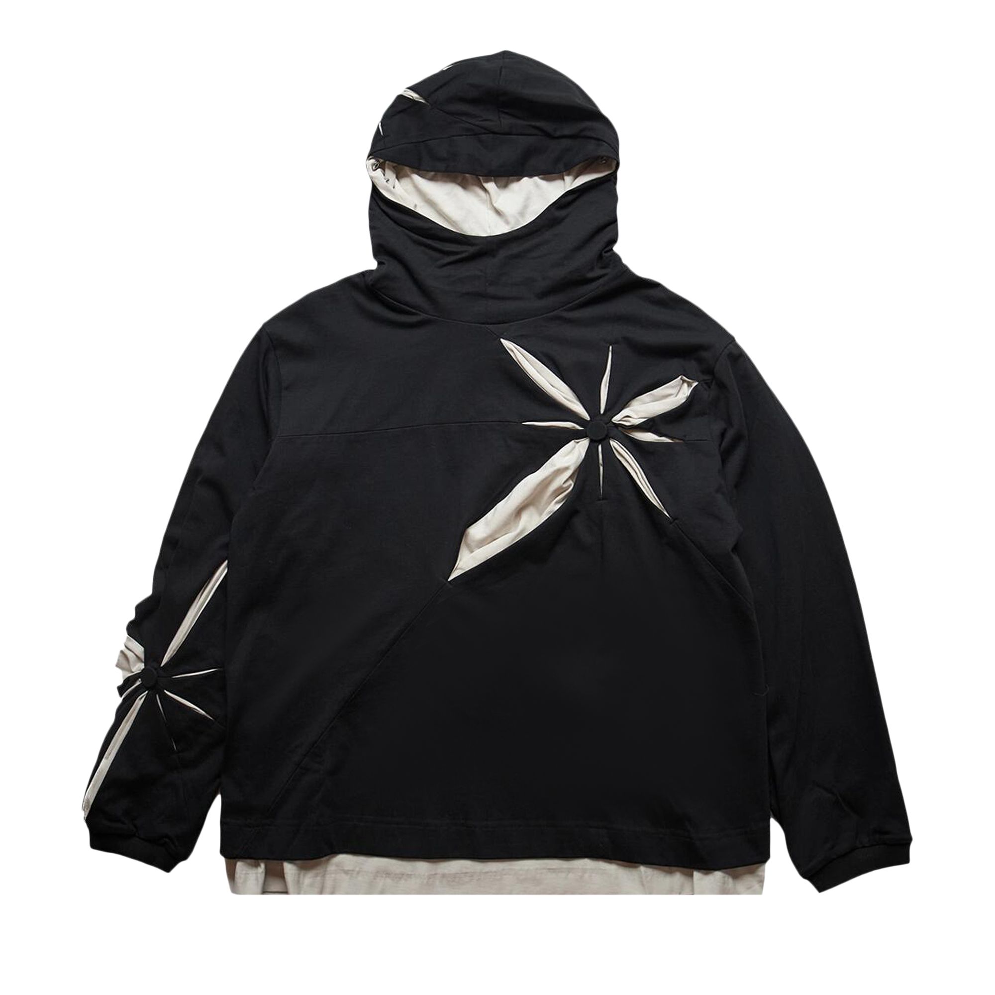 Pre-owned Kusikohc Origami Long Hoodie 'black' | Men's Size M