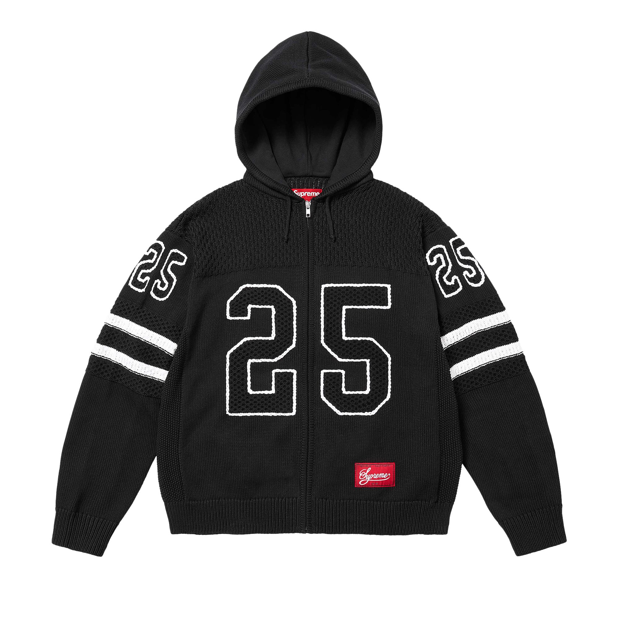 Pre-owned Supreme Sport Zip Up Hooded Sweater 'black' | Men's Size L