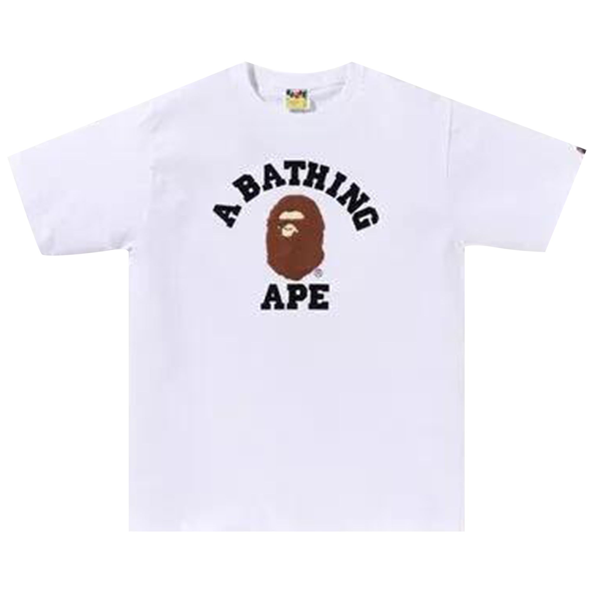 Pre-owned Bape Boa College Tee 'white' | Men's Size Xxl