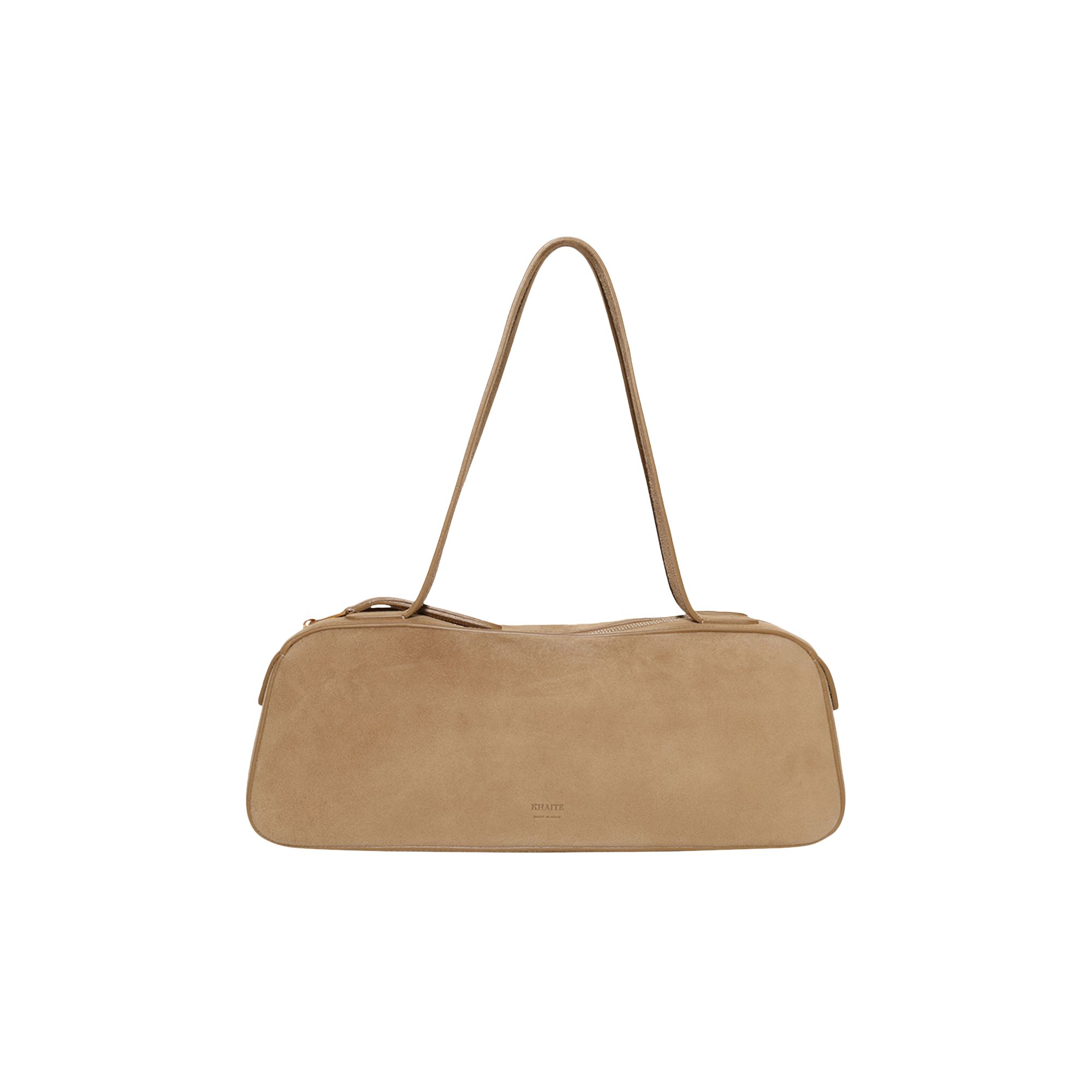 Pre-owned Khaite Simona Shoulder Bag 'wheat' | Tan | Women's Size Onesize