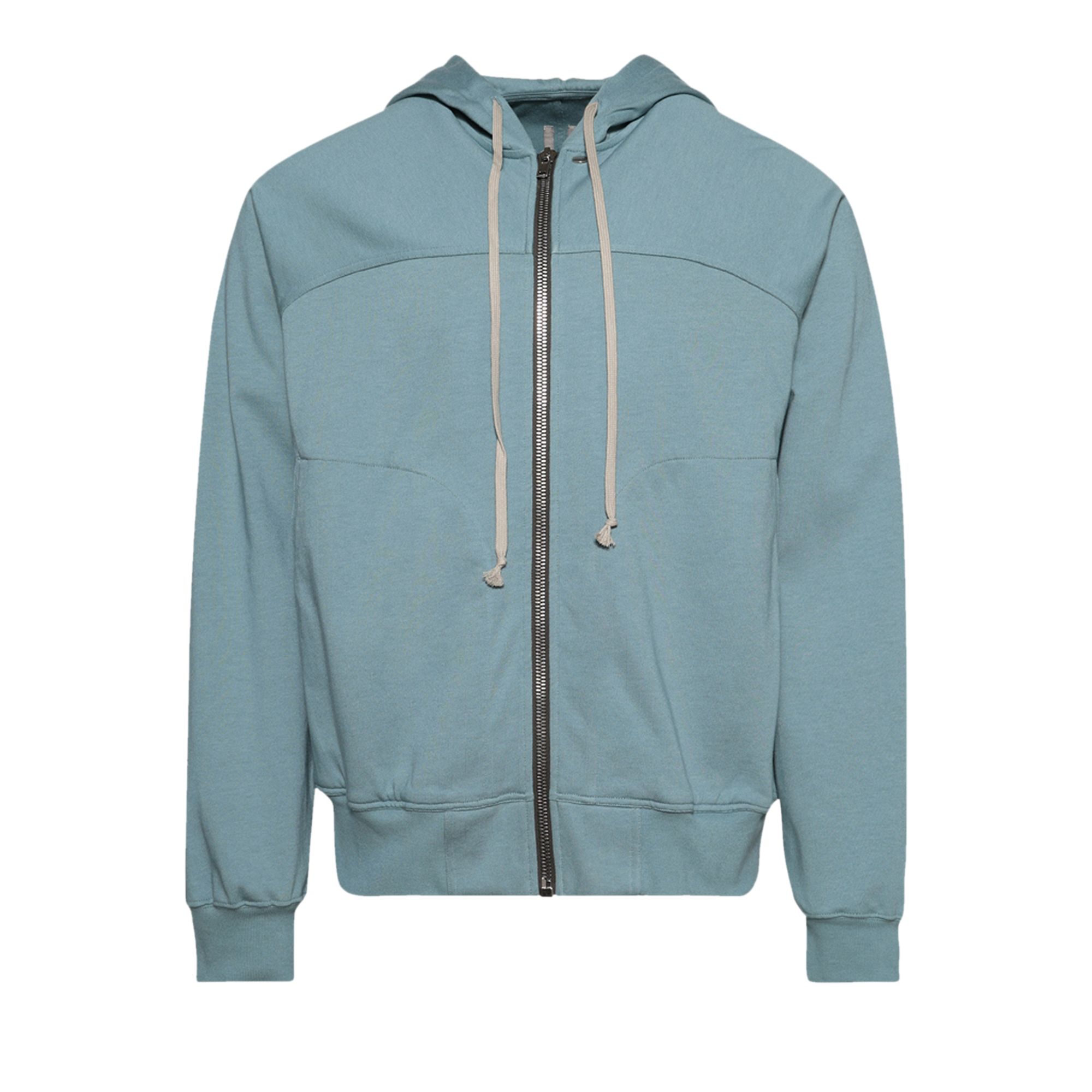 Pre-owned Rick Owens Windbreaker Loose Fit Hoodie 'mouthwash' | Blue | Men's Size Xl