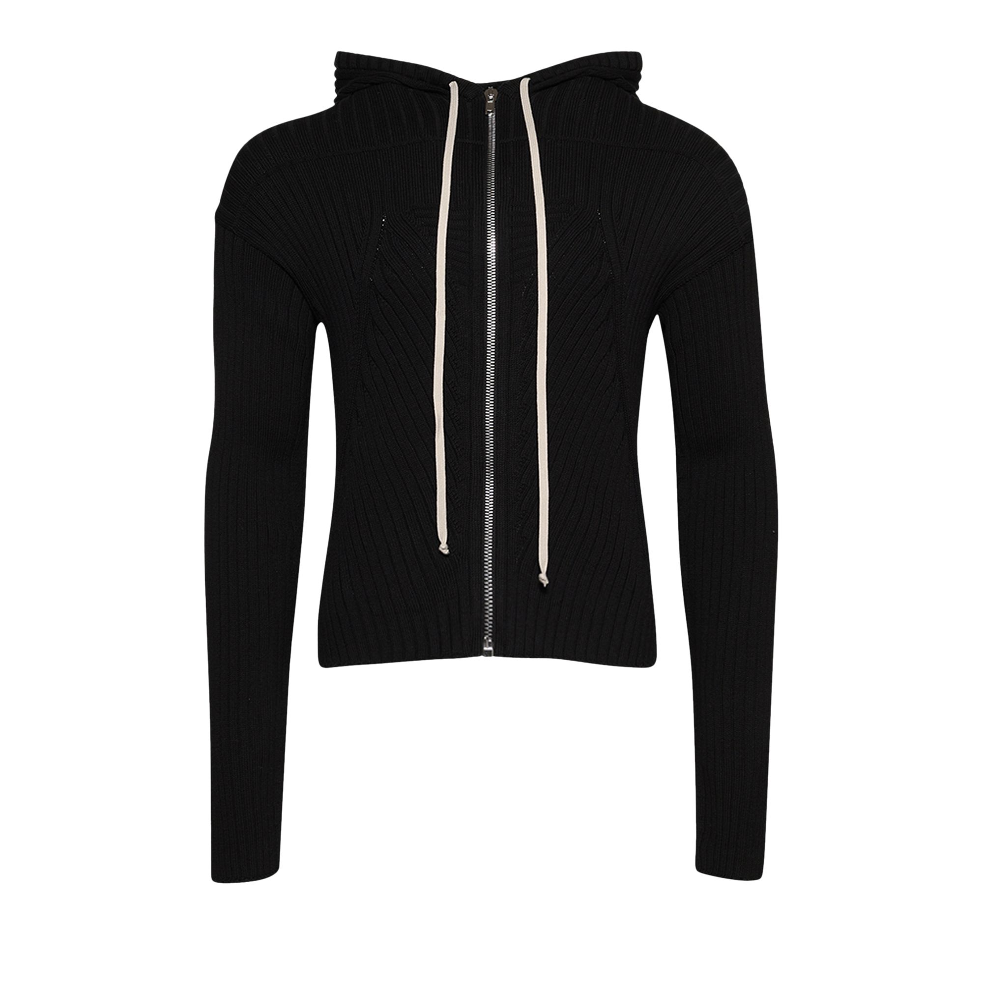 Pre-owned Rick Owens Zipped Hoodie 'black' | Men's Size L