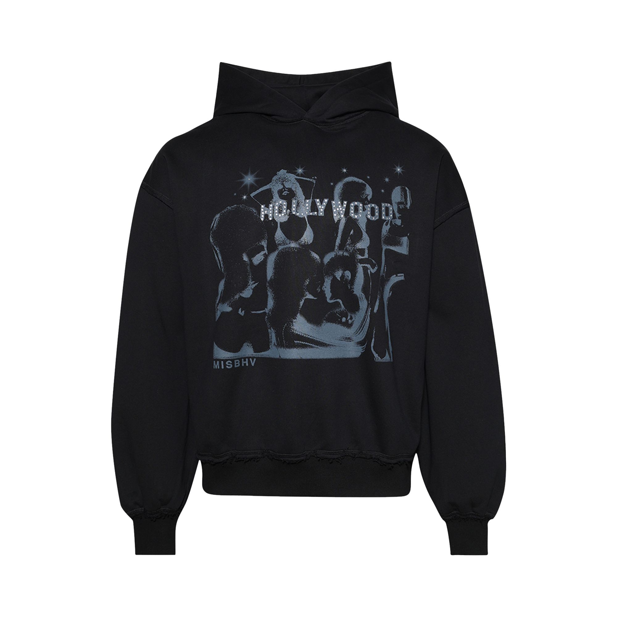 Pre-owned Misbhv Hollywood Hoodie 'black' | Men's Size Xl