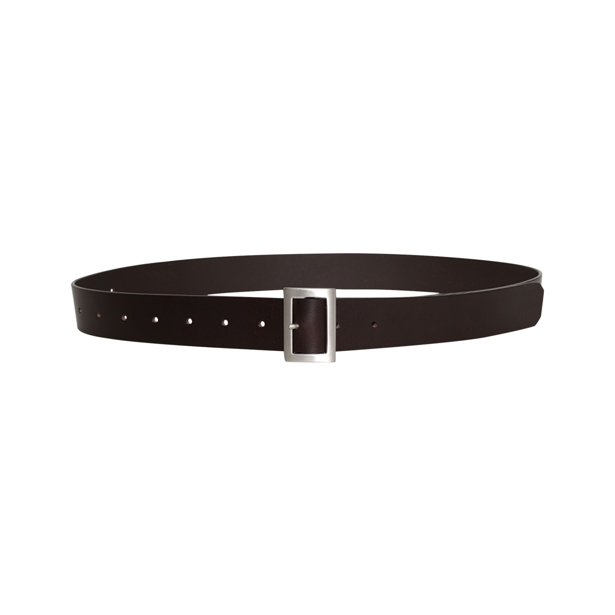 Pre-owned Rick Owens Stooges Belt 'mahogany' | Brown | Men's Size Onesize