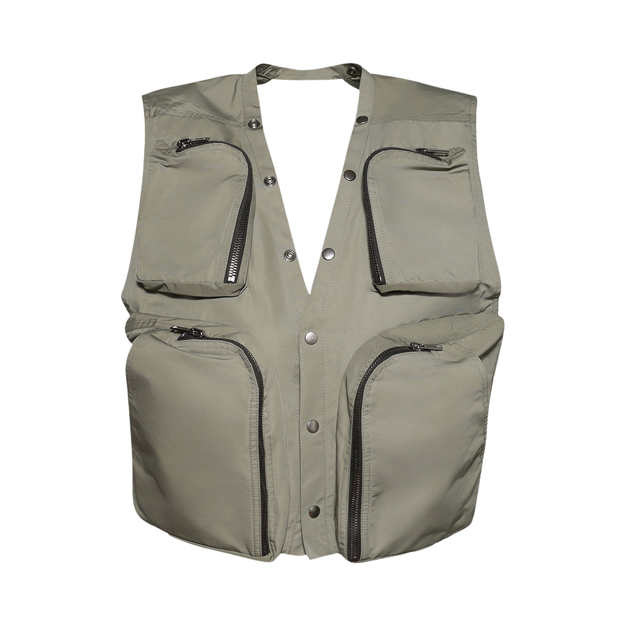Pre-owned Rick Owens Cargo Vest 'celadon' | Green | Men's Size 50