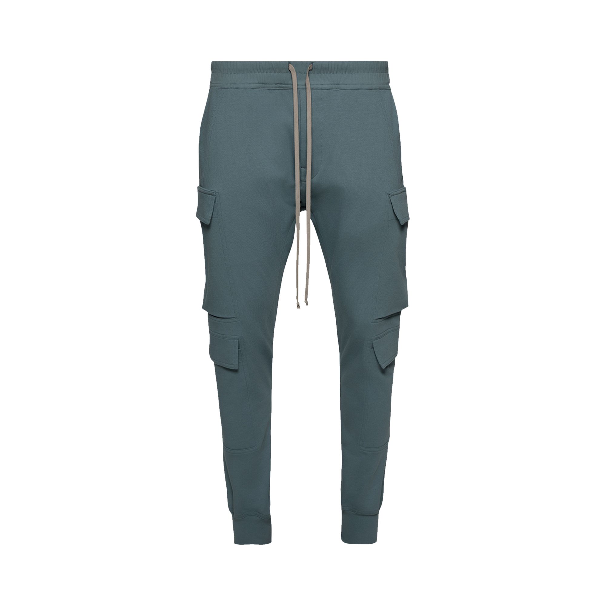 Pre-owned Rick Owens Mastodon Megacargo Pants 'mouthwash' | Blue | Men's Size 54
