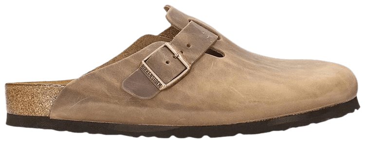 Birkenstock Boston Oiled Leather Tobacco