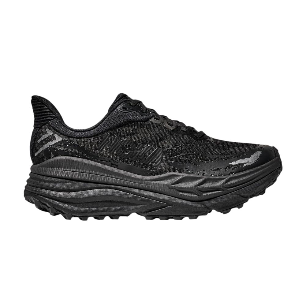 Pre-owned Hoka Wmns Stinson 7 'triple Black' | Women's Size 5