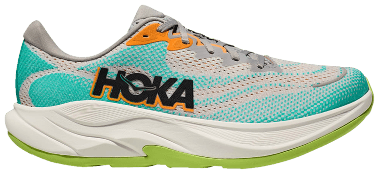 HOKA Rincon 4 Cosmic Grey Electric Aqua