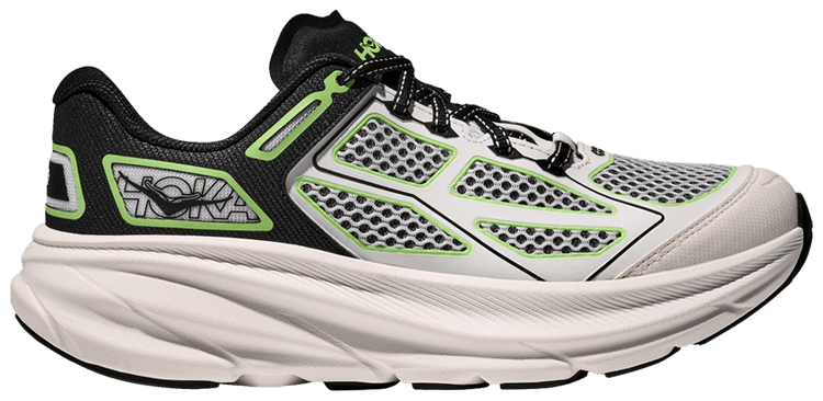 HOKA Clifton One9 White Black Green