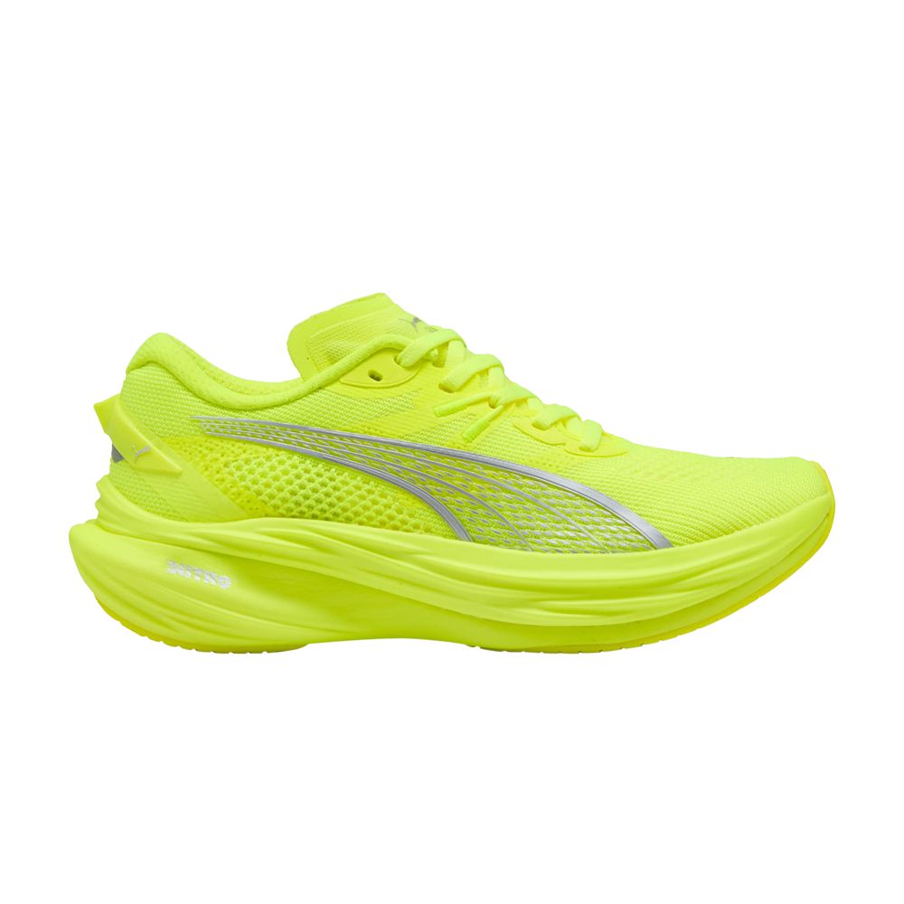 Pre-owned Puma Wmns Deviate Nitro 3 'yellow Alert Silver' | Women's Size 7.5