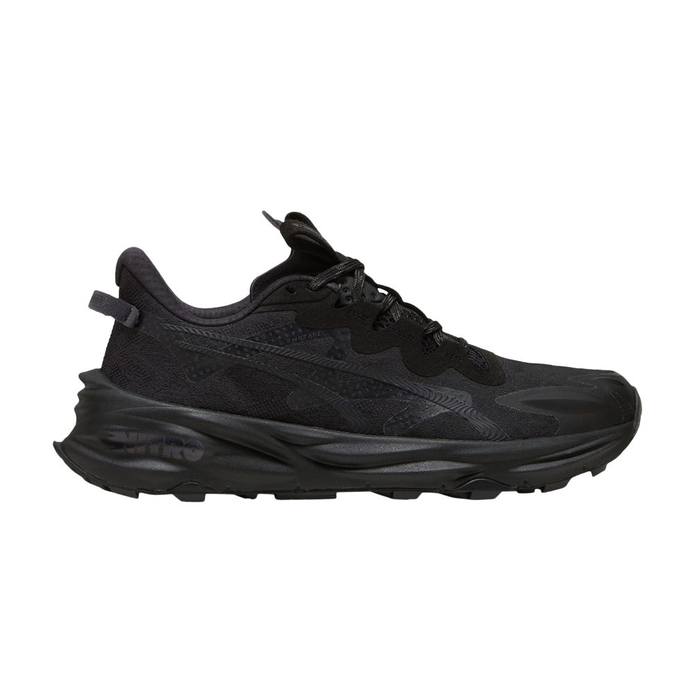 Pre-owned Puma Fast-trac Nitro 3 'seasons - Flat Dark Grey Black' | Men's Size 10.5