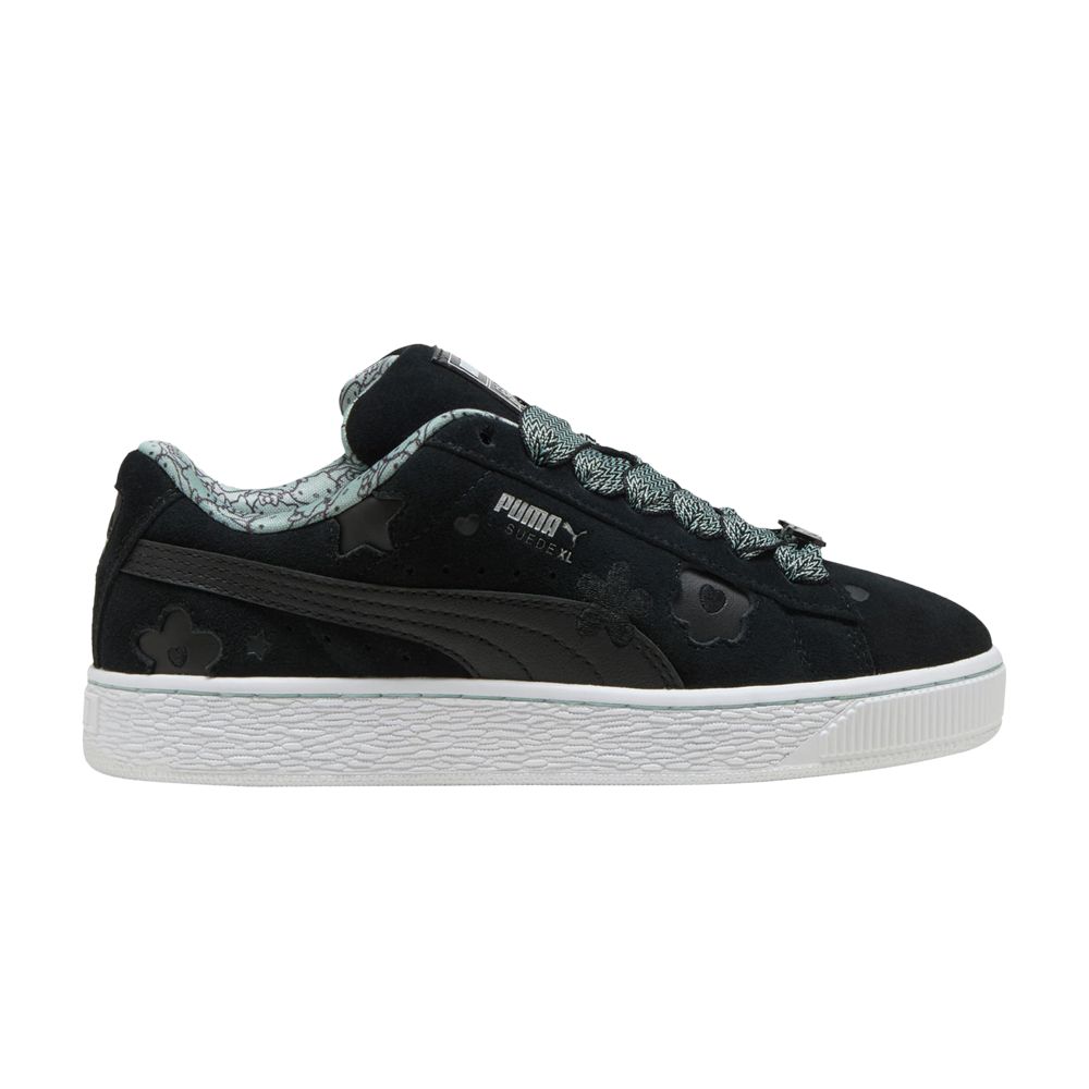 Pre-owned Puma Hello Kitty X Wmns Suede Xl 'black' | Women's Size 6.5