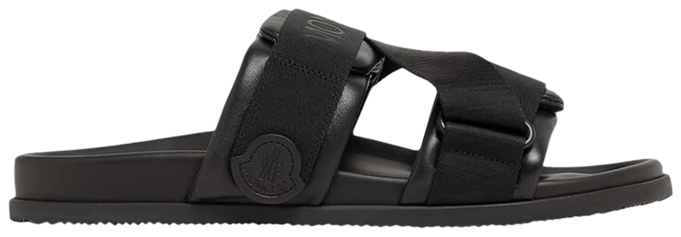Moncler Mon Summer Slider Black