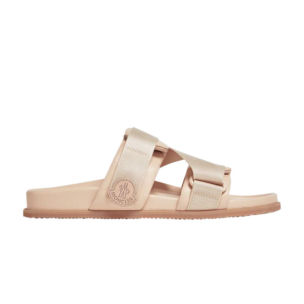 Pre-owned Moncler Wmns Mon Summer Slider 'pink' | Women's Size 37