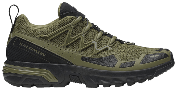 SALOMON｜SNEAKERS (ACS+ Seasonal (Martini Olive/Black/Bl Salomon Acs+ Seasonal Sneakers in Martini Olive & Black