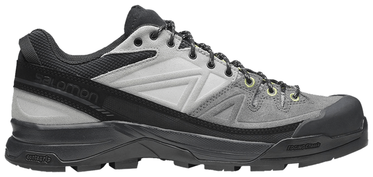 Salomon X ALP Leather Black Castlerock