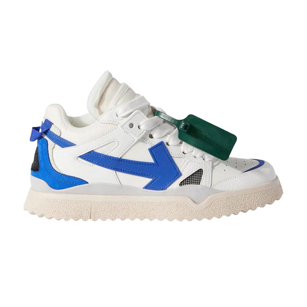 Pre-owned Off-white Wmns New Mid Sponge 'white Blue' | Women's Size 37