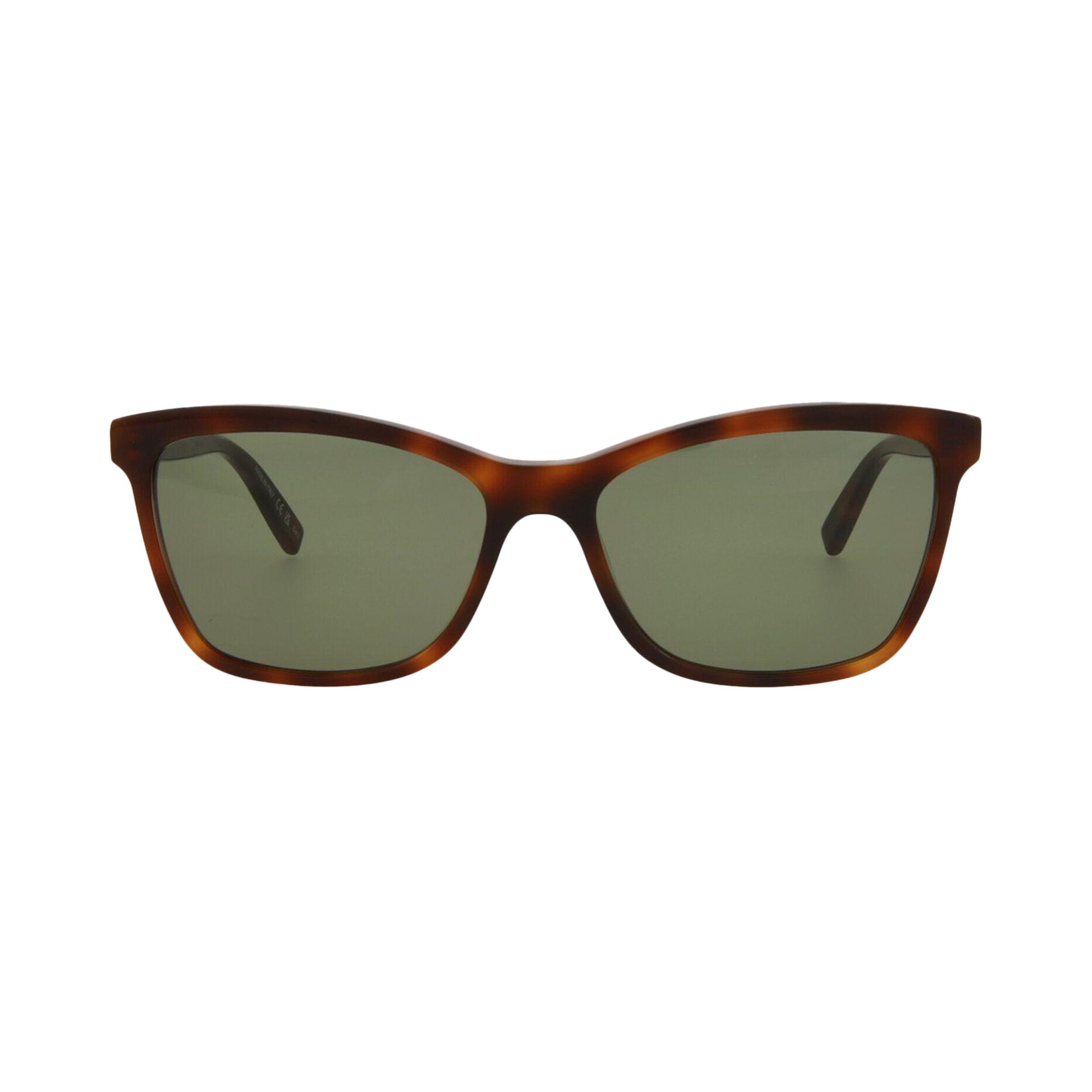 Pre-owned Saint Laurent Square Sunglasses 'havana/green' | Brown | Women's Size Onesize