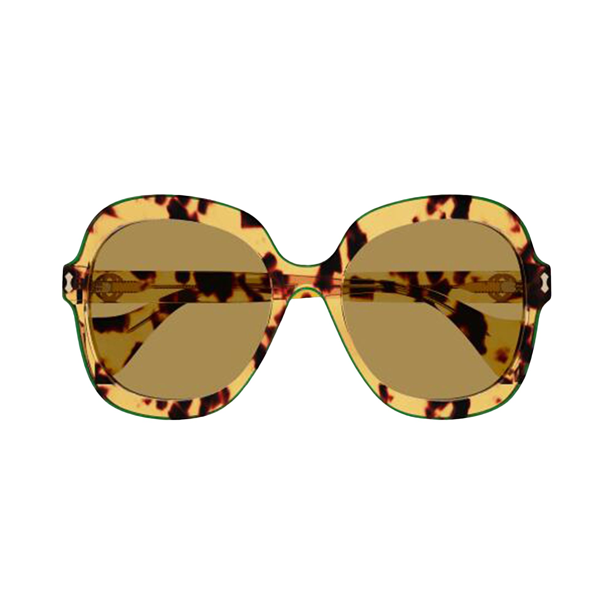 Pre-owned Gucci Oversized Sunglasses 'havana/brown' | Women's Size Onesize