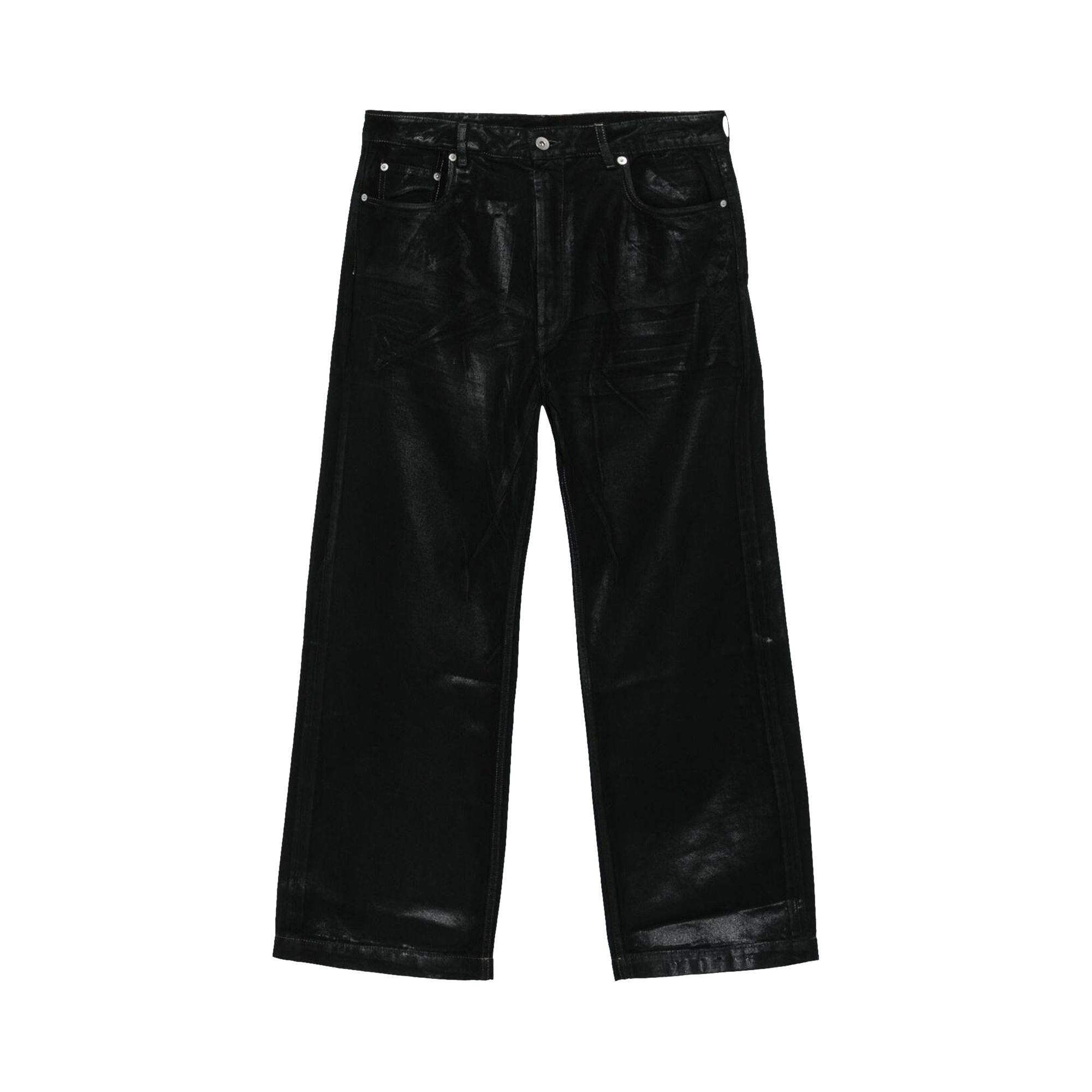 Pre-owned Rick Owens Drkshdw Geth Jeans 'black' | Men's Size 34