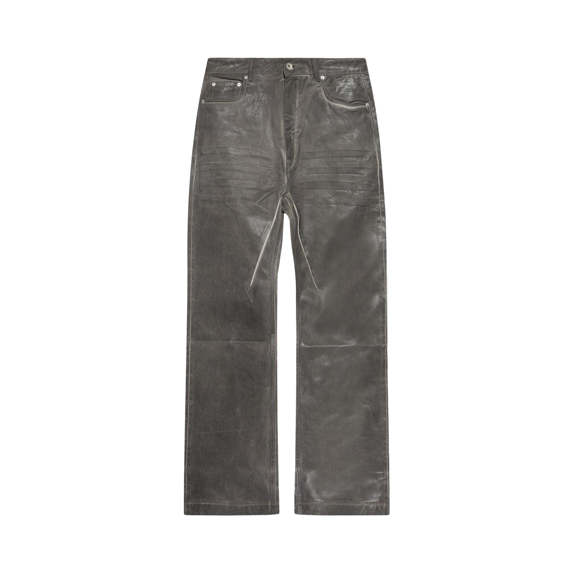 Pre-owned Rick Owens Drkshdw Geth Jeans 'dark Dust' | Brown | Men's Size 32