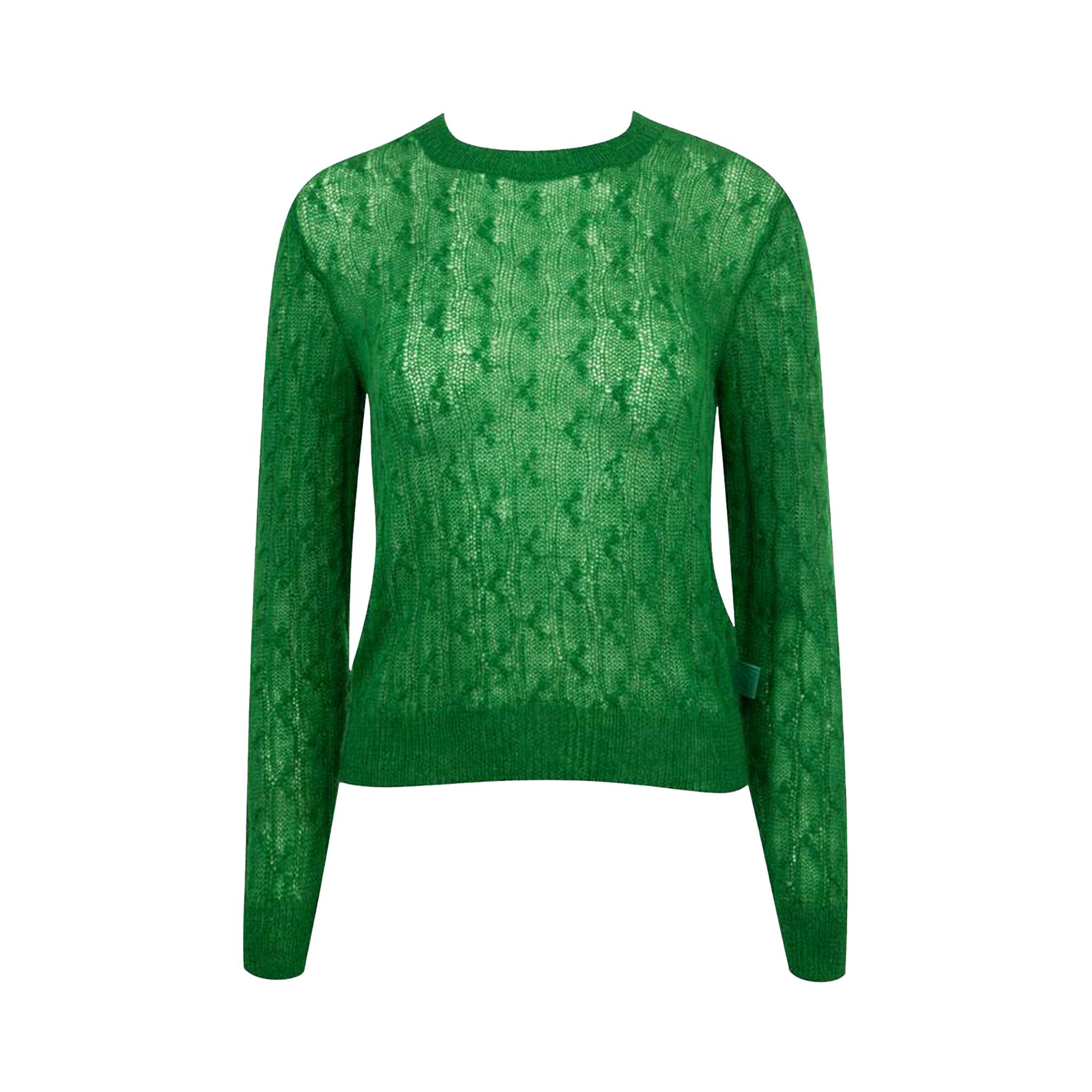 Pre-owned Loewe Knit Sweater 'green' | Women's Size M