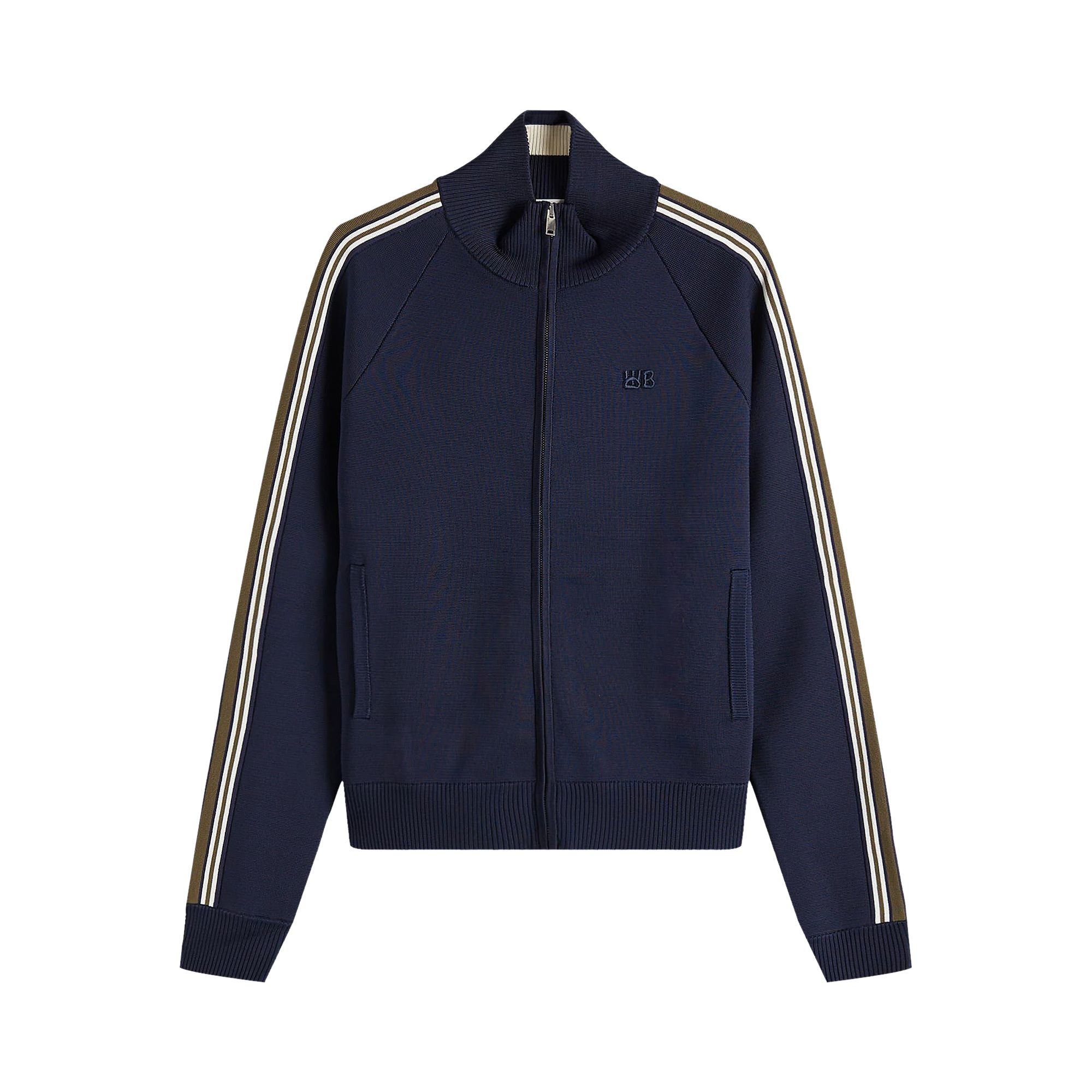 Pre-owned Wales Bonner Tide Track Top 'navy' | Blue | Men's Size Xl