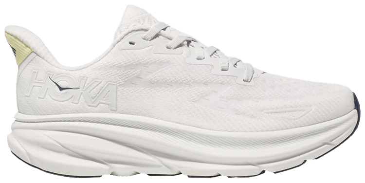 HOKA Wmns Clifton 9 Cosmic Grey White