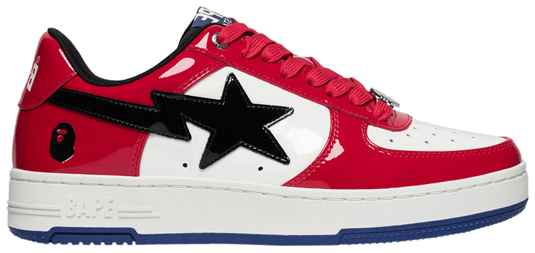 Wmns Bapesta 1 M2 Red Black