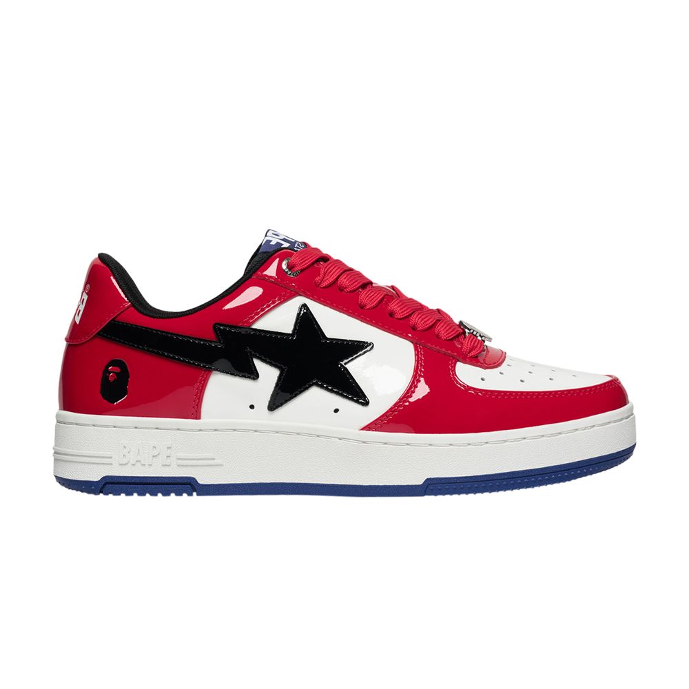 BAPE Wmns Bapesta #1 M2 'Red Black' | Women's Size 5 - 1K80291301-RED